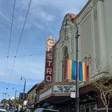 The Castro Theatre marquis in San Francisco