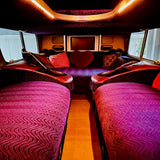 Consumption-Friendly Mobile Event Space - Rent a Mobile Party Lounge Bus in California